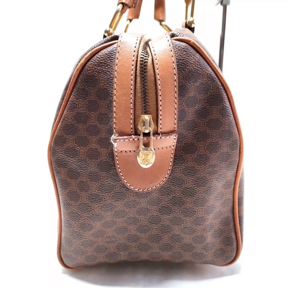 CELINE BOSTON LEATHER CANVAS EXCELLENT CONDITION - Picture 3 of 8